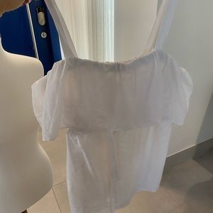 Maternity white blouse